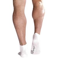 Boody Bamboo Men's Sport Ankle Socks - White